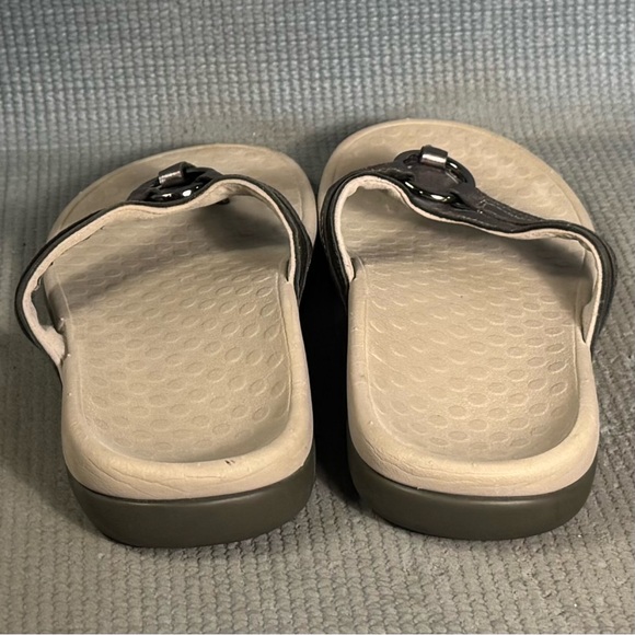 Vionic Tide Aloe Women's Pewter Flip Flop Sandals Size 7 - Picture 7 of 9